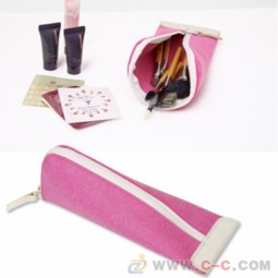 三角環(huán)保羊毛氈兒童文具袋 大容量便攜的創(chuàng)意筆袋